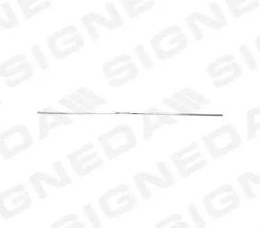 Signeda PBZ04042MAC хром на стрічкі бампера | mercedes benz (e-kl w210), 06.99 - 03.02