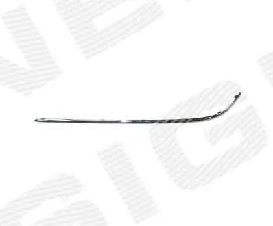 Signeda PBZ04081MAL хром на стрічкі бампера | mercedes benz (e-kl w212), 09.09 - 02.13