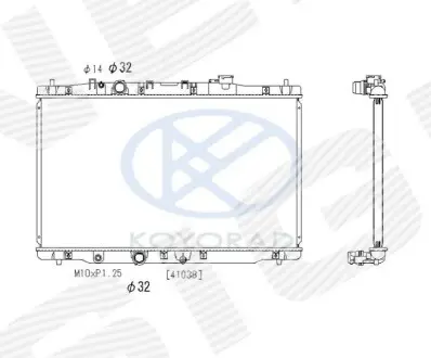 Signeda RA606522K радіатор