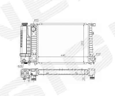 Signeda RA60735Q радіатор