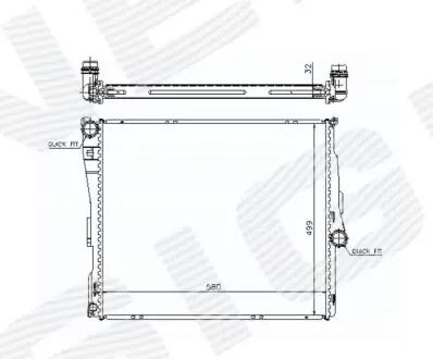 Signeda RA60803A радіатор