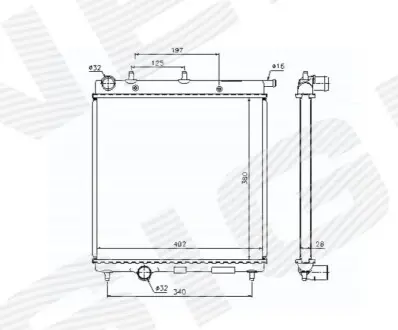 Signeda RA61278Q радіатор