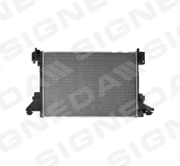 Signeda RA630766Q радіатор охолодження двигуна