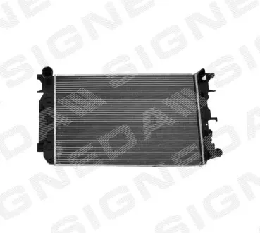 Signeda RA67156K радіатор охолодження двигуна