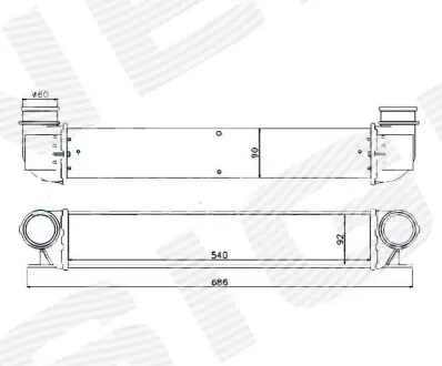 Signeda RI96726 інтеркулер
