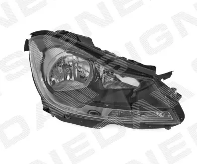 Signeda ZBZ111033R передня фара | mercedes benz (c-kl w204), 11 - 14